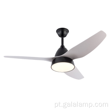 Macaron Color Light Light teto moderno ventilador